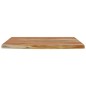 vidaXL Estante pared rectangular madera acacia borde vivo 60x40x3,8 cm vidaXL Estante pared rectangular madera acacia borde vivo 60x40x3,8 cm