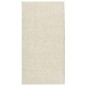 vidaXL Alfombra pelo largo aspecto brillante ISTAN crema 80x150 cm vidaXL Alfombra pelo largo aspecto brillante ISTAN crema 80x150 cm