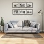 vidaXL Alfombra pelo largo aspecto brillante ISTAN gris 80x150 cm