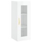 vidaXL Aparador alto madera contrachapada blanco brillo 34,5x34x180 cm vidaXL Aparador alto madera contrachapada blanco brillo 34,5x34x180 cm