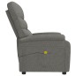 vidaXL Sillón de masaje de tela gris oscuro vidaXL Sillón de masaje de tela gris oscuro