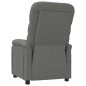 vidaXL Sillón de masaje de tela gris oscuro vidaXL Sillón de masaje de tela gris oscuro