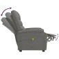 vidaXL Sillón de masaje de tela gris oscuro vidaXL Sillón de masaje de tela gris oscuro