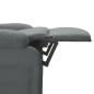 vidaXL Sillón de masaje de tela gris oscuro vidaXL Sillón de masaje de tela gris oscuro