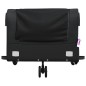 vidaXL Remolque para bicicleta hierro negro 45 kg vidaXL Remolque para bicicleta hierro negro 45 kg