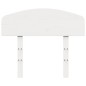 vidaXL Cabecero de cama madera maciza de pino blanco 90 cm vidaXL Cabecero de cama madera maciza de pino blanco 90 cm