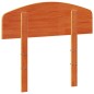 vidaXL Cabecero de cama madera maciza de pino marrón cera 75 cm vidaXL Cabecero de cama madera maciza de pino marrón cera 75 cm
