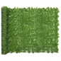 vidaXL Valla de privacidad de balcón de hojas verde 300x150 cm vidaXL Valla de privacidad de balcón de hojas verde 300x150 cm