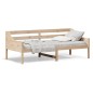 vidaXL Sofá cama de madera maciza de pino 100x200 cm vidaXL Sofá cama de madera maciza de pino 100x200 cm