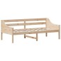 vidaXL Sofá cama de madera maciza de pino 100x200 cm vidaXL Sofá cama de madera maciza de pino 100x200 cm
