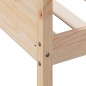 vidaXL Sofá cama de madera maciza de pino 100x200 cm vidaXL Sofá cama de madera maciza de pino 100x200 cm