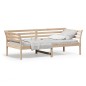 vidaXL Sofá cama de madera maciza de pino 100x200 cm vidaXL Sofá cama de madera maciza de pino 100x200 cm