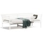 vidaXL Sofá cama madera maciza de pino blanco 75x190 cm vidaXL Sofá cama madera maciza de pino blanco 75x190 cm