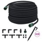 vidaXL Manguera porosa para jardín caucho negro 16 mm 50 m vidaXL Manguera porosa para jardín caucho negro 16 mm 50 m
