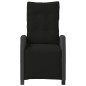 vidaXL Sillones reclinables jardín con reposapiés 2 uds ratán PE negro vidaXL Sillones reclinables jardín con reposapiés 2 uds ratán PE negro