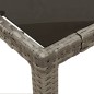 vidaXL Set comedor jardín 7 pzas y cojines ratán sintético gris vidaXL Set comedor jardín 7 pzas y cojines ratán sintético gris