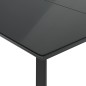 vidaXL Set comedor de jardín 5 piezas con cojines ratán sintético gris vidaXL Set comedor de jardín 5 piezas con cojines ratán sintético gris