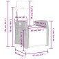 vidaXL Sillones reclinables jardín con reposapiés 2 uds ratán PE gris vidaXL Sillones reclinables jardín con reposapiés 2 uds ratán PE gris