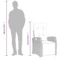 vidaXL Set comedor jardín 7 pzas y cojines ratán sintético gris vidaXL Set comedor jardín 7 pzas y cojines ratán sintético gris