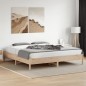 vidaXL Estructura de cama de madera maciza de pino 200x200 cm vidaXL Estructura de cama de madera maciza de pino 200x200 cm