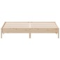 vidaXL Estructura de cama de madera maciza de pino 200x200 cm vidaXL Estructura de cama de madera maciza de pino 200x200 cm