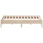 vidaXL Estructura de cama de madera maciza de pino 200x200 cm vidaXL Estructura de cama de madera maciza de pino 200x200 cm