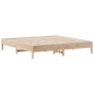 vidaXL Estructura de cama de madera maciza de pino 200x200 cm vidaXL Estructura de cama de madera maciza de pino 200x200 cm