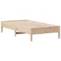vidaXL Estructura de cama madera maciza de pino 75x190 cm vidaXL Estructura de cama madera maciza de pino 75x190 cm