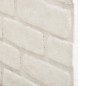 vidaXL Paneles de pared 3D diseño de ladrillo 11 uds EPS blanco vidaXL Paneles de pared 3D diseño de ladrillo 11 uds EPS blanco