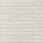 vidaXL Paneles de pared 3D diseño de ladrillo 11 uds EPS blanco vidaXL Paneles de pared 3D diseño de ladrillo 11 uds EPS blanco
