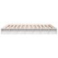 vidaXL Estructura de cama de madera maciza de pino blanco 200x200 cm vidaXL Estructura de cama de madera maciza de pino blanco 200x200 cm