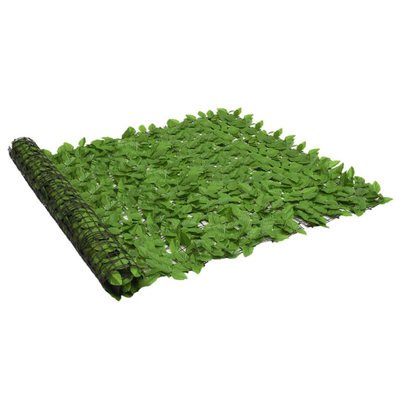 vidaXL Pantalla de balcón de hojas verde 200x150 cm vidaXL Pantalla de balcón de hojas verde 200x150 cm