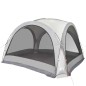 vidaXL Tienda de campaña tafetán 185T blanco 360x360x215 cm vidaXL Tienda de campaña tafetán 185T blanco 360x360x215 cm