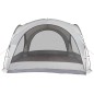vidaXL Tienda de campaña tafetán 185T blanco 360x360x215 cm vidaXL Tienda de campaña tafetán 185T blanco 360x360x215 cm