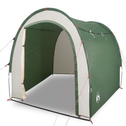 vidaXL Carpa de almacenaje 185T tafetán verde 204x183x178 cm