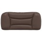 vidaXL Cabecero de cama acolchado cuero sintético marrón 80 cm vidaXL Cabecero de cama acolchado cuero sintético marrón 80 cm