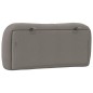 vidaXL Cabecero de cama acolchado tela gris taupé 80 cm vidaXL Cabecero de cama acolchado tela gris taupé 80 cm