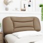 vidaXL Cabecero de cama acolchado cuero sintético capuchino 100 cm vidaXL Cabecero de cama acolchado cuero sintético capuchino 100 cm