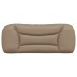 vidaXL Cabecero de cama acolchado cuero sintético capuchino 100 cm vidaXL Cabecero de cama acolchado cuero sintético capuchino 100 cm