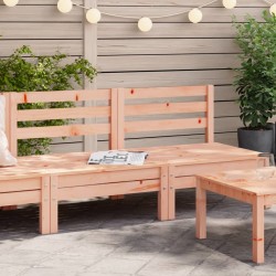 vidaXL Sofás de jardín sin reposabrazos 2 uds madera maciza Douglas