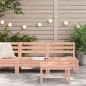 vidaXL Sofás de jardín sin reposabrazos 2 uds madera maciza Douglas vidaXL Sofás de jardín sin reposabrazos 2 uds madera maciza Douglas