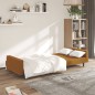 vidaXL Sofá cama de 2 plazas terciopelo marrón vidaXL Sofá cama de 2 plazas terciopelo marrón