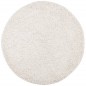 vidaXL Alfombra de pelo largo moderna crema Ø 80 cm vidaXL Alfombra de pelo largo moderna crema Ø 80 cm