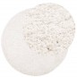 vidaXL Alfombra de pelo largo moderna crema Ø 80 cm vidaXL Alfombra de pelo largo moderna crema Ø 80 cm