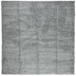 vidaXL Alfombra de pelo largo moderna verde 200x200 cm