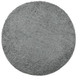 vidaXL Alfombra de pelo largo moderna verde Ø 160 cm