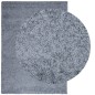 vidaXL Alfombra de pelo largo moderna azul 200x280 cm