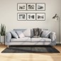 vidaXL Alfombra de pelo largo moderna gris antracita 80x150 cm vidaXL Alfombra de pelo largo moderna gris antracita 80x150 cm
