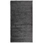 vidaXL Alfombra de pelo largo moderna gris antracita 80x150 cm vidaXL Alfombra de pelo largo moderna gris antracita 80x150 cm