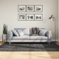 vidaXL Alfombra de pelo largo moderna gris antracita 140x200 cm vidaXL Alfombra de pelo largo moderna gris antracita 140x200 cm